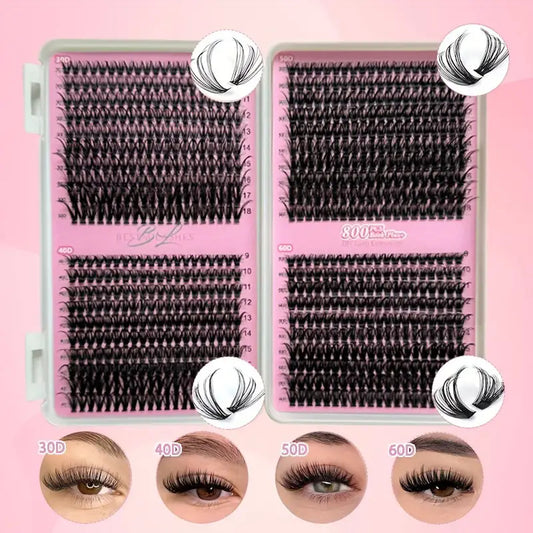 Eyelash Clusters - Easy To Use Lash Extensions