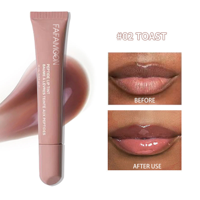 Peptide Lip Gloss Water-Glossy Moisturizing, Similar to Rhode Peptide Lip Tint