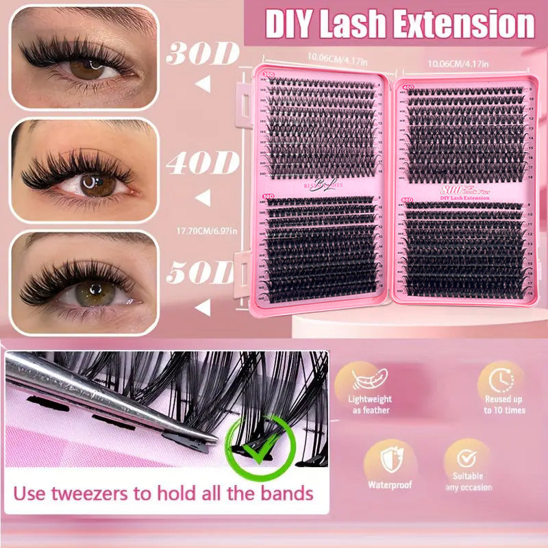Eyelash Clusters - Easy To Use Lash Extensions
