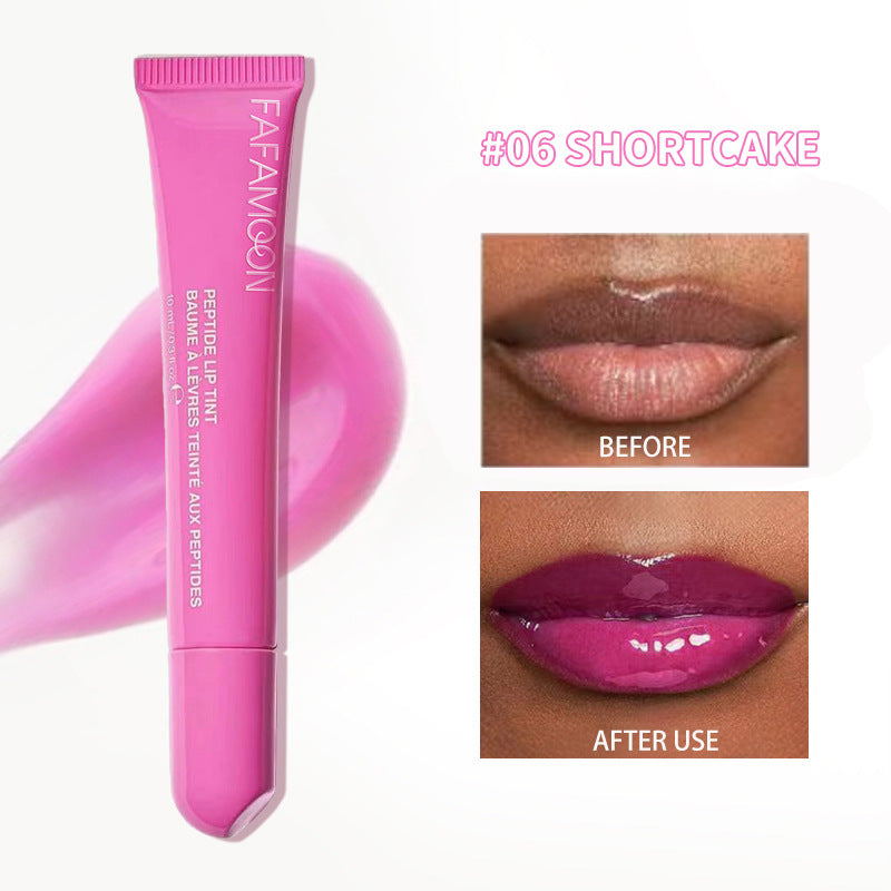 Peptide Lip Gloss Water-Glossy Moisturizing, Similar to Rhode Peptide Lip Tint