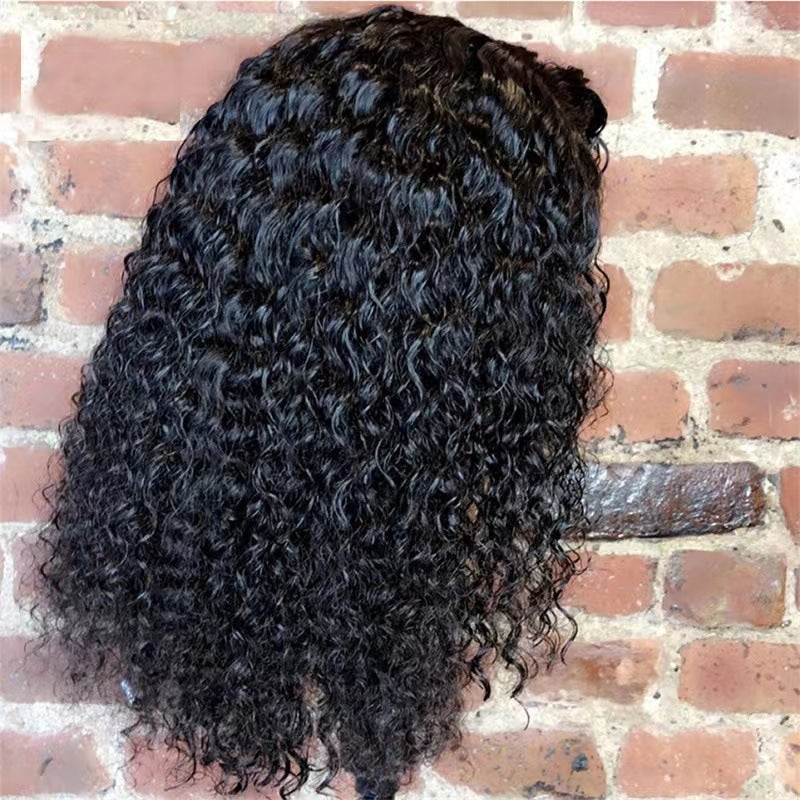 Short Curly Water Wave Synthetic Wig