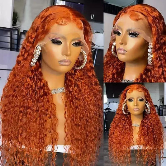 Synthetic Fiber Curly Wig (Various Colors)