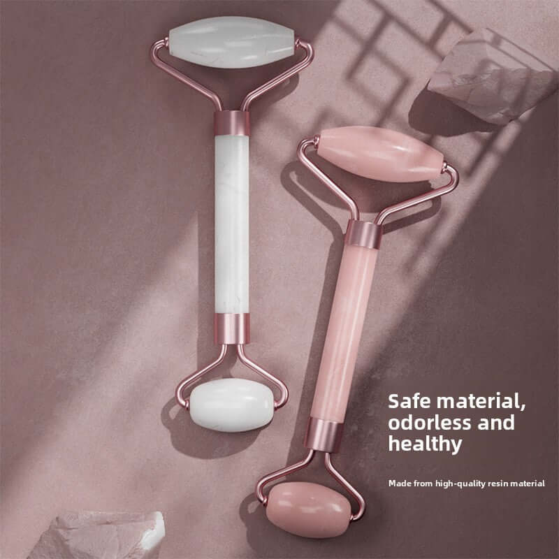 Facial Massage Double-Headed Roller with Gua Sha Tool