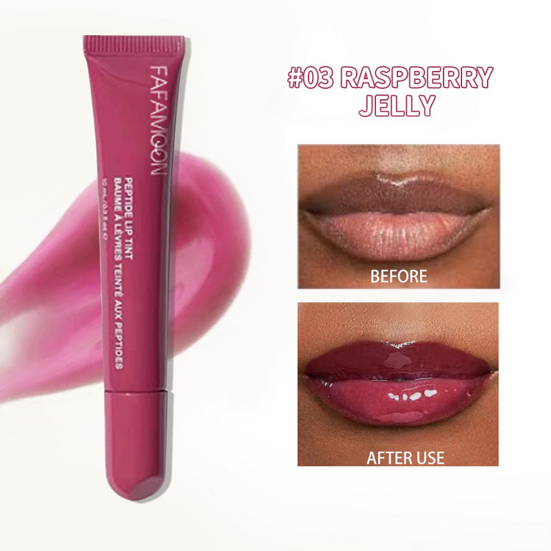 Peptide Lip Gloss Water-Glossy Moisturizing, Similar to Rhode Peptide Lip Tint