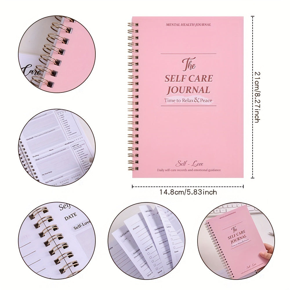 Self-Care Diary Planner with Prompts