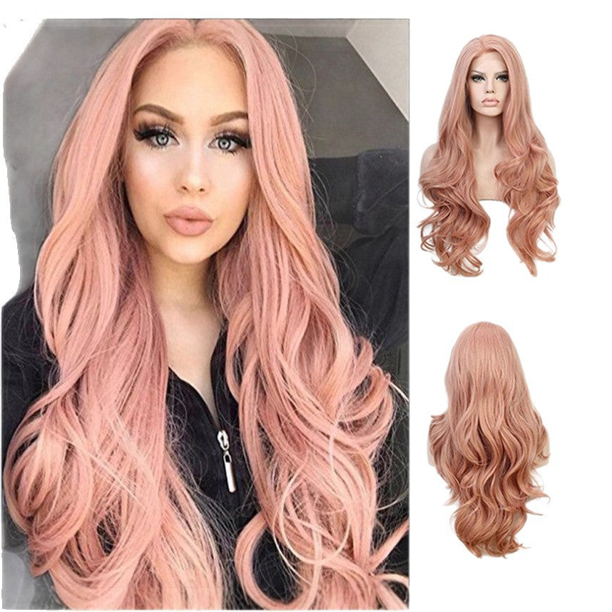 Synthetic Fiber Curly Wig (Various Colors)