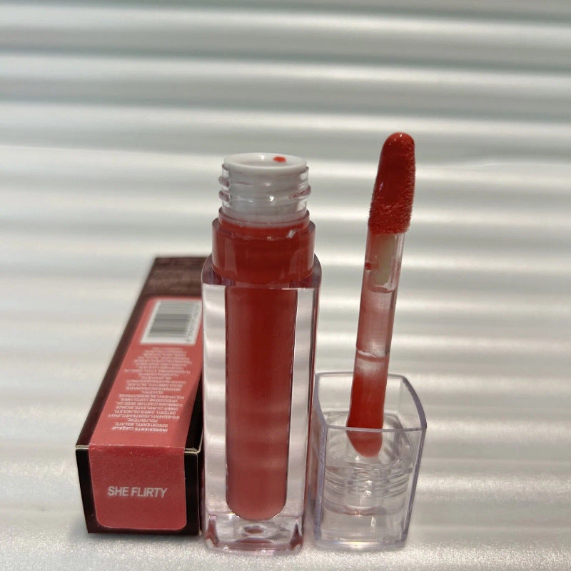 Huda Beauty Dupe Moisturizing Lip Gloss with Extra Shine
