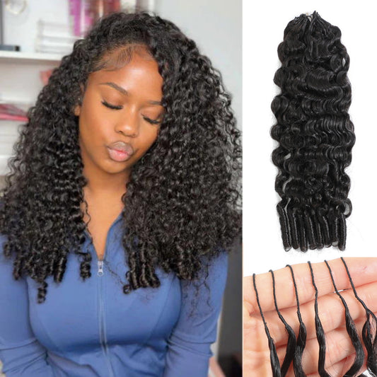 Feather Crochet Human Hair