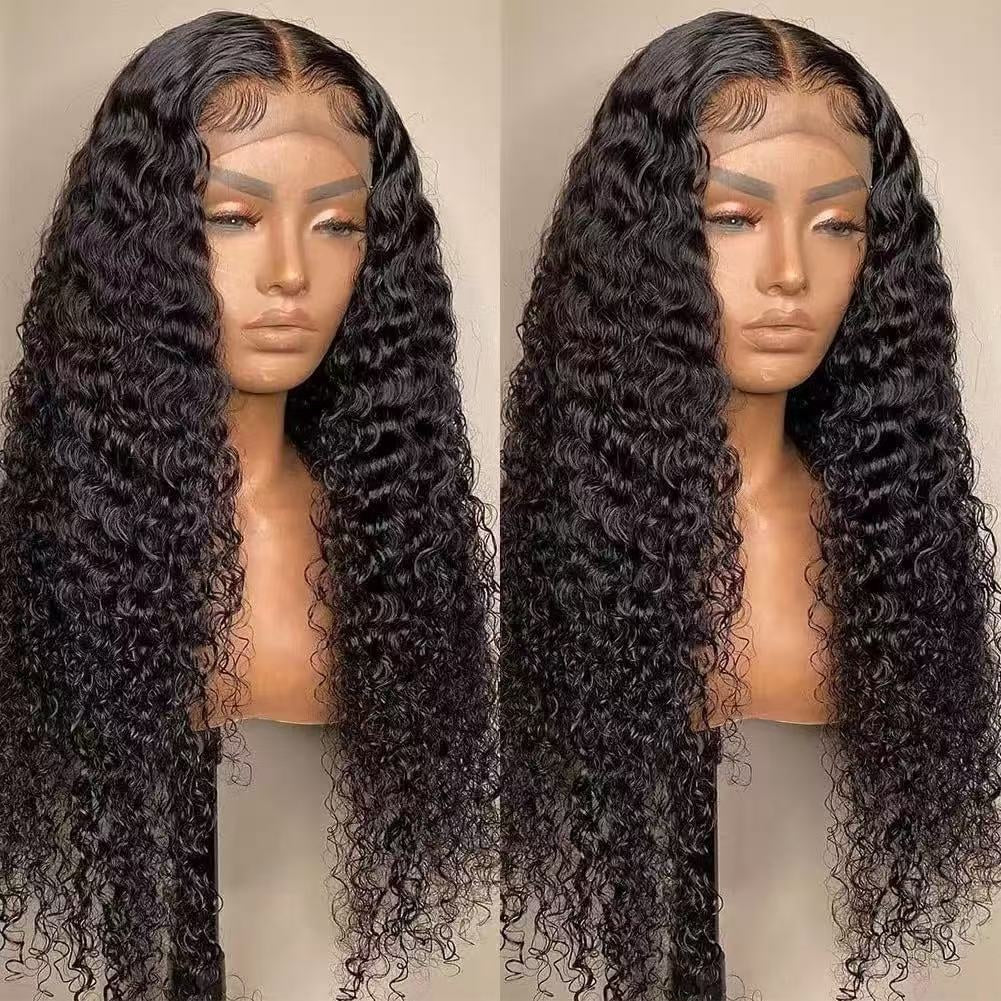 Synthetic Fiber Curly Wig (Various Colors)