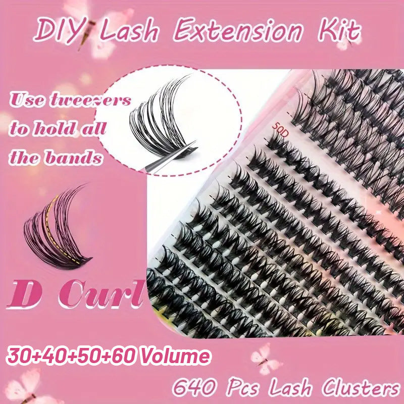 Eyelash Clusters - Easy To Use Lash Extensions