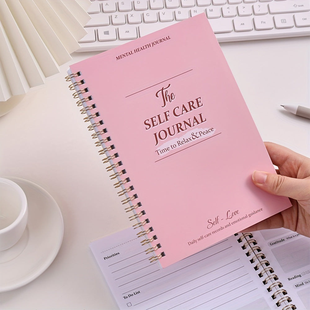 Self-Care Diary Planner with Prompts
