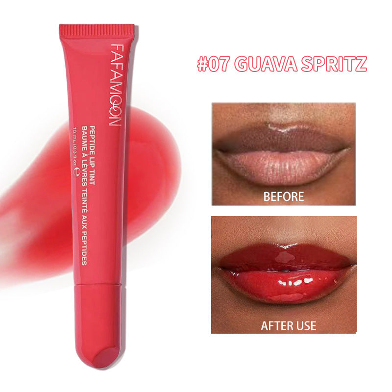 Peptide Lip Gloss Water-Glossy Moisturizing, Similar to Rhode Peptide Lip Tint