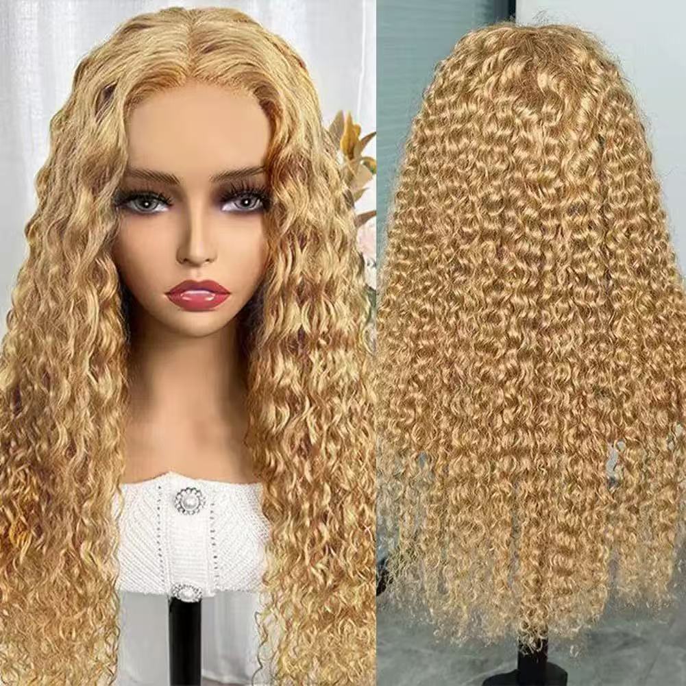 Synthetic Fiber Curly Wig (Various Colors)